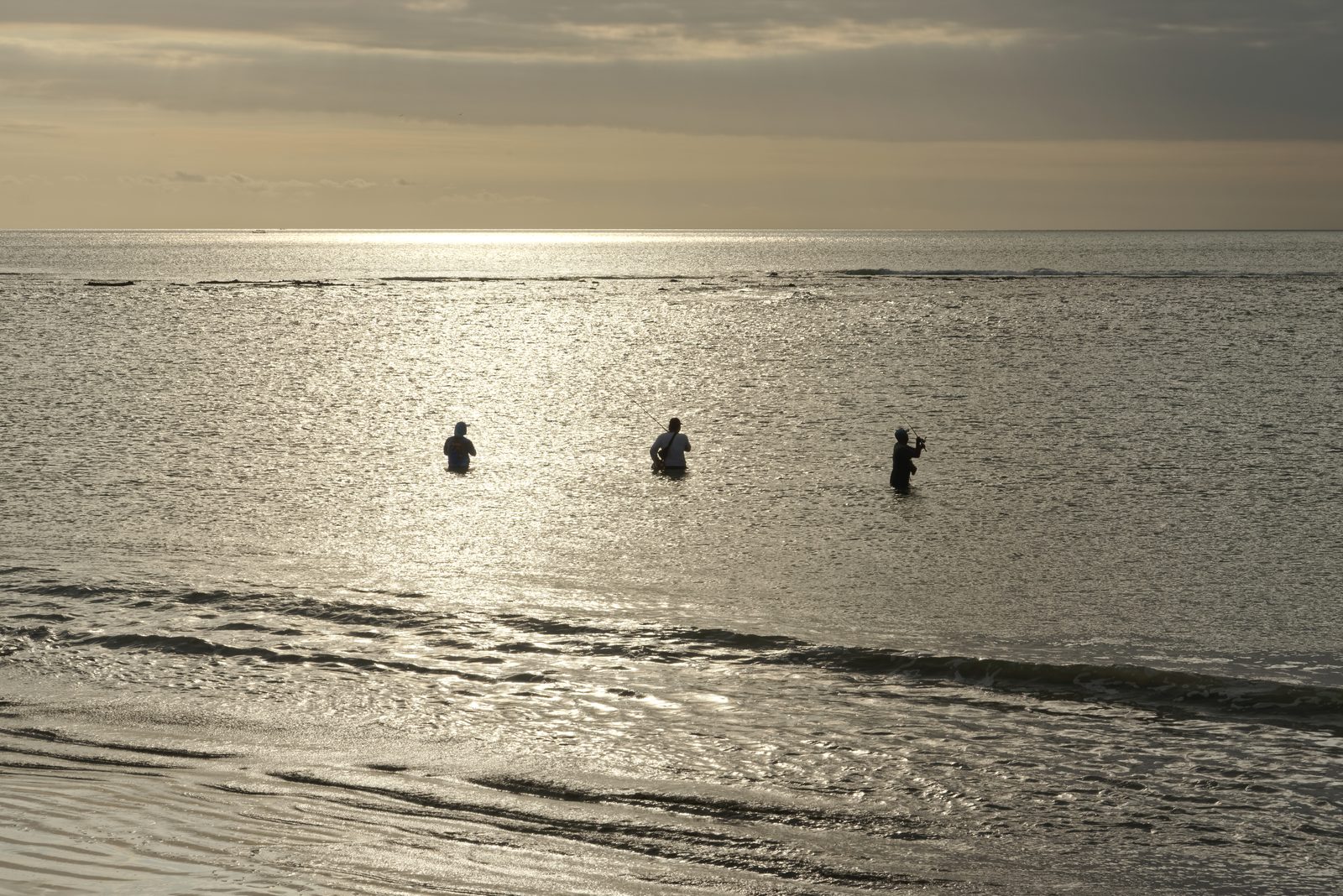 Kuta Beach, a beach break in Canggu, Indonesia