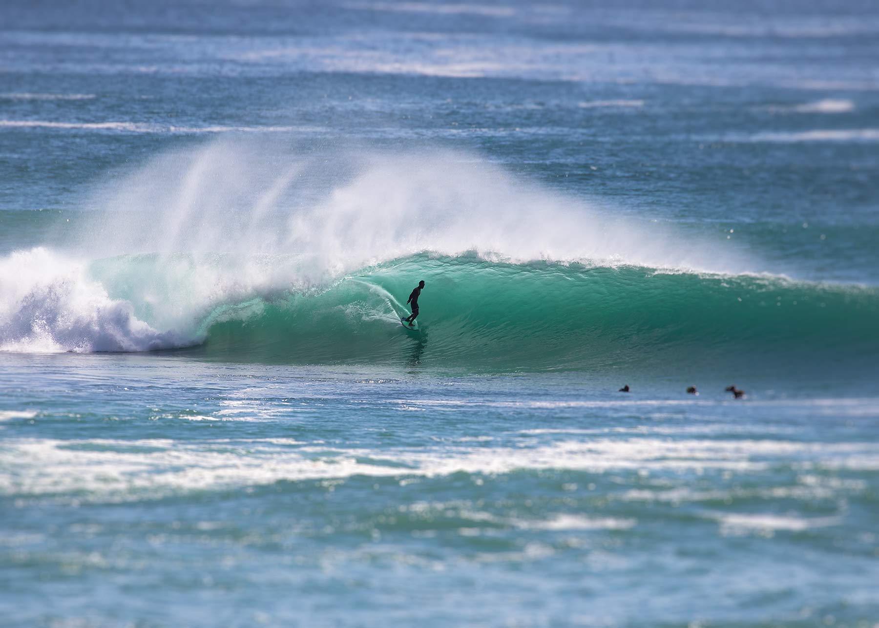 Padang Padang, a reef break in Uluwatu, Indonesia