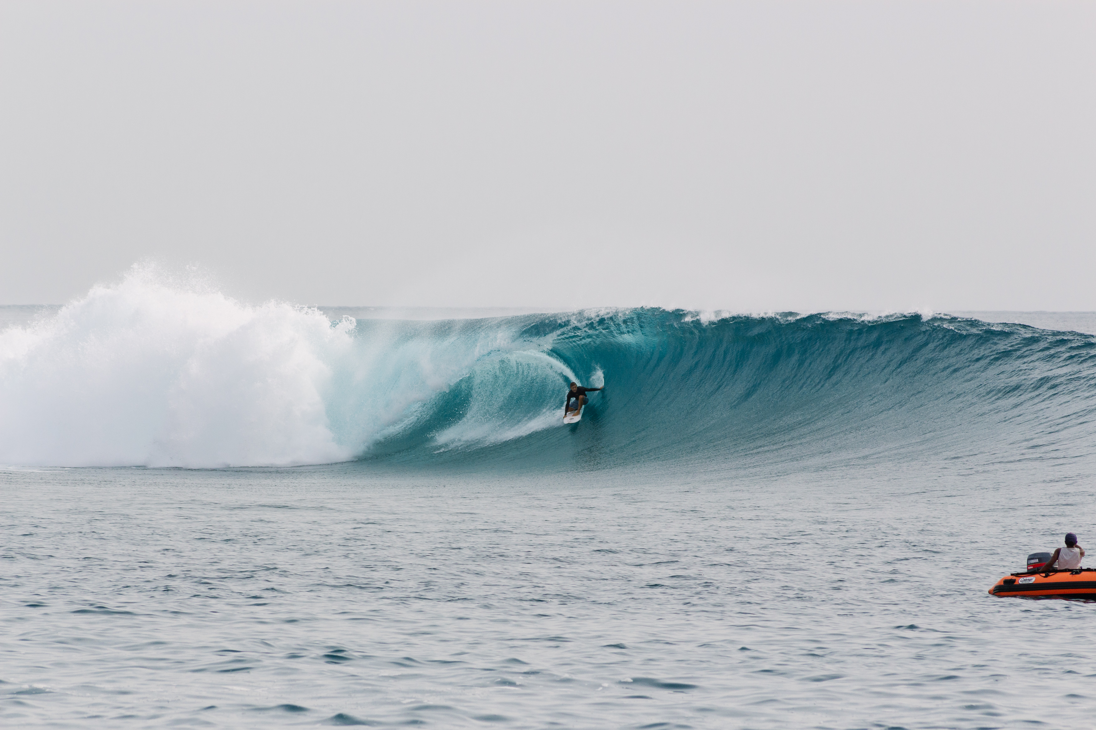 Scar Reef, a reef break in West Sumbawa, Indonesia