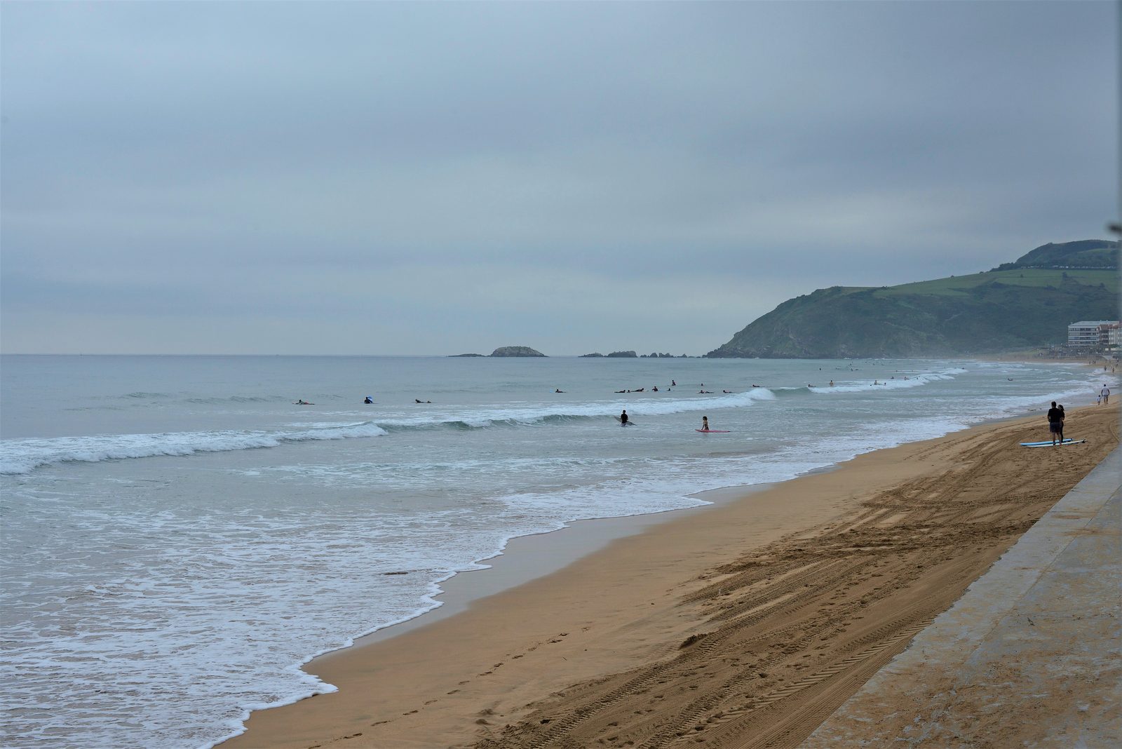 Zarautz, a beach break in Zarautz & Gipuzkoa, Spain
